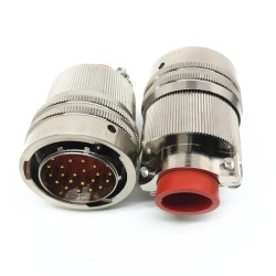 Y50X-1626TJ2 26Pin Male Plug Aluminum alloy 16 Shell Size solder Bayonet Coupling Cable Connector