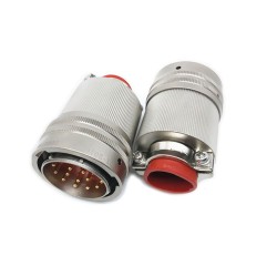 Y50X-2016TJ2 16Pin Male Plug Aluminum alloy 20 Shell Size solder Bayonet Coupling Cable Connector