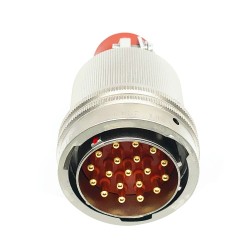 Y50X-2219TJ2 19Pin Male Plug Aluminum alloy 22 Shell Size solder Bayonet Coupling Cable Connector