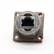 YW Electric Connector Male Docking Type Female Rj-45 Built-in Interface Type Straight Electroless Nickel Plating YW Electric Connector Male Docking Type Female Rj-45 Built-in Interface Type Straight Electroless Nickel Plating