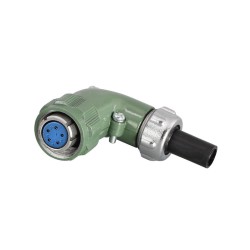 Plug Female YD20-5 Pin Right Angle Formal TS 10A Waterproof Aviation Connector
