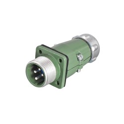 Plug+Socket YD20 4 Pin 25A Waterproof Aviation Connector Straight-Formal TP+ZP