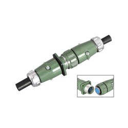 Waterproof Aviation Connector YD20 3 Pin 25A Plug+Socket Straight-Formal TQ+ZQ
