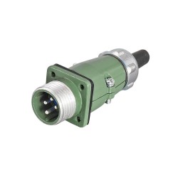 Waterproof Aviation Connector YD20 4 Pin 25A Plug+Socket Straight-Formal TQ+ZQ