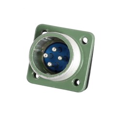 Waterproof Aviation Connector YD20-4 Pin Right Angle Formal TS+Z 25A