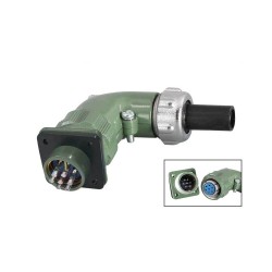 Waterproof Aviation Connector YD20-7 Pin Right Angle -Formal TS+Z 10A