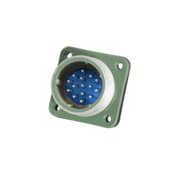 Waterproof Right Angle Waterproof YD28 Series 15 Pin-Formal TR+Z Female Plug Male Socket 10Aavation Connector