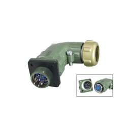 YD20-5 Pin Right Angle -Formal TR+Z10A Waterproof Aviation Connector