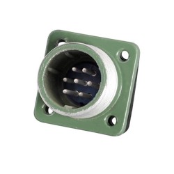 YD20-7 Pin Right Angle -Formal Z Socket Male 10A Waterproof Aviation Connector