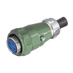 YD28 Series Straight Female Plug 25A 4 Pin-Formal TQ Avation Connector