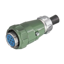 YD28 Series Waterproof Straight Female Plug 25A 7 Pin-Formal TQ Avation Connector