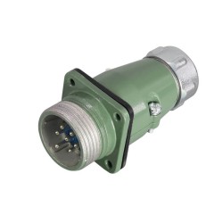 YD28 Series7 Pin Straight Formal ZP Male Waterproof Socket Avation Connector
