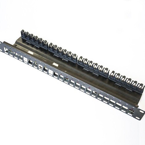 Keystone Jack Patch Panel 24 Ports For Installing 19 Blank Patch Panel Keystone Jack Patch Panel 24 Ports For Installing 19 Blank Patch Panel