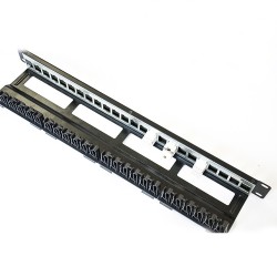 Keystone Jack Patch Panel 24 Ports For Installing 19 Blank Patch Panel