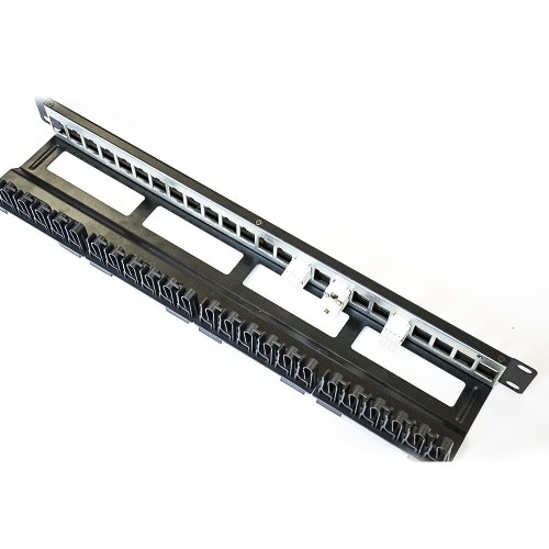 Keystone Jack Patch Panel 24 Ports For Installing 19 Blank Patch Panel Keystone Jack Patch Panel 24 Ports For Installing 19 Blank Patch Panel