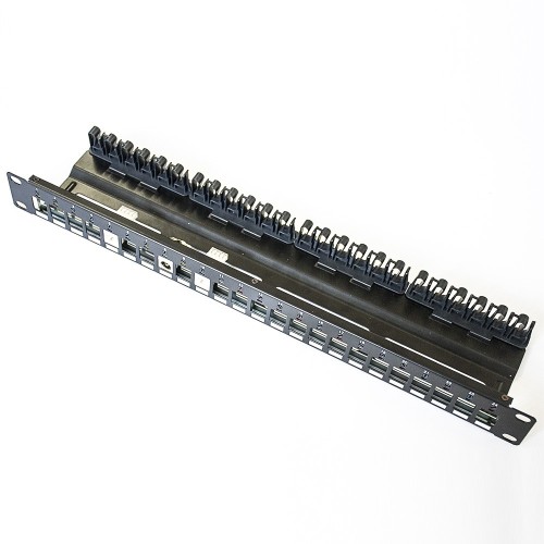 Keystone Jack Patch Panel 24 Ports For Installing 19 Blank Patch Panel Keystone Jack Patch Panel 24 Ports For Installing 19 Blank Patch Panel