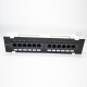 Network Patch Panel CAT6 12 Port Patch Panel With RJ45 Jack