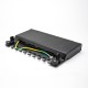 Patch Panel Cat6a RJ45 Keystone Jack 1u 8 Ports Black Shield Patch Panel Cat6a RJ45 Keystone Jack 1u 8 Ports Black Shield