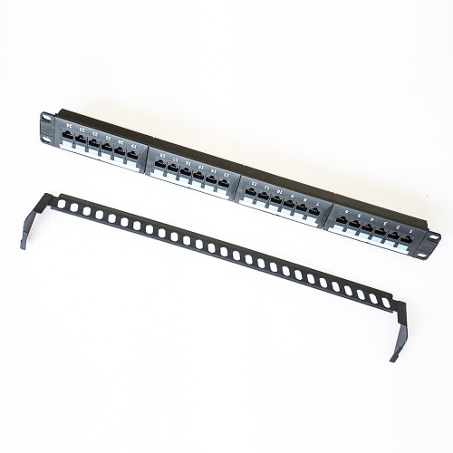 Patch Panel For Cat6 Cat5e 19''1u UTP 24 Ports Jack Patch Panel For Cat6 Cat5e 19''1u UTP 24 Ports Jack
