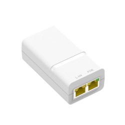 15W Indoor PoE Injecter Procept Indoor passive PoE injector Input 100-240Vac Output 48Vdc 320mA