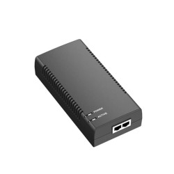 5G/10G POE Intector 55V 90W 2.0A Indoor thunder Single Port Midspan Injector 10/100/1000Mbps