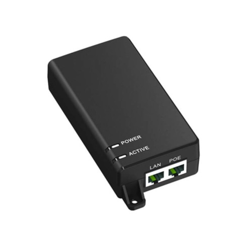60W PoE Injecter Procept Indoor Wall-mounted BT PoE injector Input 100-240Vac Output 55Vdc 1100mA 60W PoE Injecter Procept Indoor Wall-mounted BT PoE injector Input 100-240Vac Output 55Vdc 1100mA