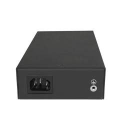 90W Gigabit POE Injector single port midspan Injector Gigabit data rates Input 100-240Vac Output 55Vdc 1750mA