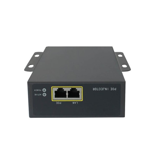 95W Surge Protection PoE single port midspan Injector 55Vdc 1750mA 95W Surge Protection PoE single port midspan Injector 55Vdc 1750mA