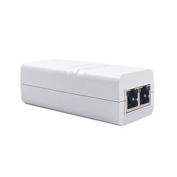 Single Port 100-240V Input EU Plug Over Ethernet Switch 320ma 48V POE Adapter 15W assive Poe Power Injector