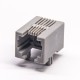 6P2C Socket rj11 Grey Plastic Right Angled DIP Type PCB Mount without LED 6P2C Socket rj11 Grey Plastic Right Angled DIP Type PCB Mount without LED