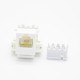 Female RJ11 Connector 4P4C Single Port Unshielded CAT3 PCB Mount Network Module Female RJ11 Connector 4P4C Single Port Unshielded CAT3 PCB Mount Network Module