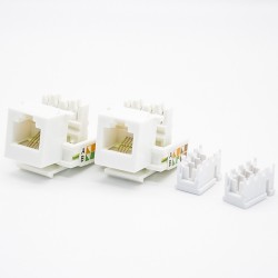 Female RJ11 Connector 4P4C Single Port Unshielded CAT3 PCB Mount Network Module