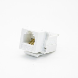 RJ11 4 Pin Connector Unshielded PCB Mount Single Port CAT3 Gold-plated Contacts