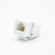 RJ11 4 Pin Connector Unshielded PCB Mount Single Port CAT3 Gold-plated Contacts RJ11 4 Pin Connector Unshielded PCB Mount Single Port CAT3 Gold-plated Contacts