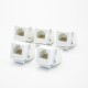 RJ11 4 Pin Connector Unshielded PCB Mount Single Port CAT3 Gold-plated Contacts RJ11 4 Pin Connector Unshielded PCB Mount Single Port CAT3 Gold-plated Contacts