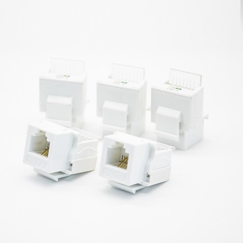 RJ11 4 Pin Connector Unshielded PCB Mount Single Port CAT3 Gold-plated Contacts RJ11 4 Pin Connector Unshielded PCB Mount Single Port CAT3 Gold-plated Contacts
