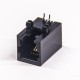 RJ11 4p4c Coupler Black Plastic Unshielded 90 Degree Ethernet Netword Socket PCB Mount RJ11 4p4c Coupler Black Plastic Unshielded 90 Degree Ethernet Netword Socket PCB Mount