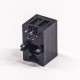 RJ11 4p4c Coupler Black Plastic Unshielded 90 Degree Ethernet Netword Socket PCB Mount RJ11 4p4c Coupler Black Plastic Unshielded 90 Degree Ethernet Netword Socket PCB Mount