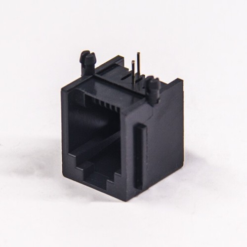 RJ11 6p2c Connector Right Angle modelar Unshielded DIP Type without LED RJ11 6p2c Connector Right Angle modelar Unshielded DIP Type without LED