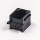 RJ11 6p2c Connector Right Angle modelar Unshielded DIP Type without LED RJ11 6p2c Connector Right Angle modelar Unshielded DIP Type without LED