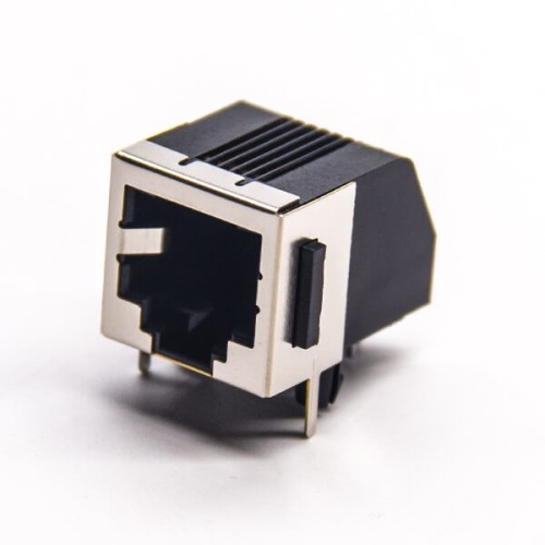 RJ11 6p6c Female Right Angled Shielded Jack Through Hole PCB Mount RJ11 6p6c Female Right Angled Shielded Jack Through Hole PCB Mount