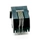 RJ11 Female 1 Port 4P4C Unshielded Jack Through Hole for PCB Mount RJ11 Female 1 Port 4P4C Unshielded Jack Through Hole for PCB Mount