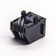 RJ11 Female 1 Port 4P4C Unshielded Jack Through Hole for PCB Mount RJ11 Female 1 Port 4P4C Unshielded Jack Through Hole for PCB Mount
