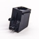 RJ11 Socket 2P2C Unshielded Connector Through Hole Black Shell RJ11 Socket 2P2C Unshielded Connector Through Hole Black Shell