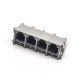 RJ11 Socket Module 1*4 180 Degree Ethernet Network Unshielded DIP RJ11 Socket Module 1*4 180 Degree Ethernet Network Unshielded DIP