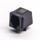 RJ11 Unshielded Connector 6P6C DIP Type Plastic Shell Without LED RJ11 Unshielded Connector 6P6C DIP Type Plastic Shell Without LED