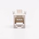 5pcs Female RJ12 Connectors 1 Port 6P White Right Angle Gold Plated Without LED 5pcs Female RJ12 Connectors 1 Port 6P White Right Angle Gold Plated Without LED