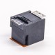 Black RJ12 Socket SMT Type 180 Degree Unshielded PCB Mount Black RJ12 Socket SMT Type 180 Degree Unshielded PCB Mount