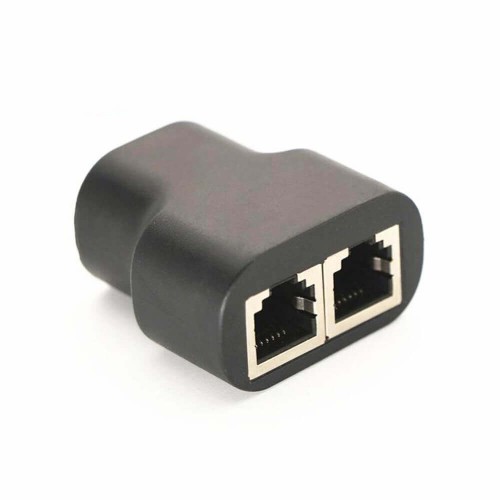 RJ12 6P6C 1xa0To 2xa0Y Type Female Adapter Splitter Extension Joiner Phone RJ12 6P6C 1xa0To 2xa0Y Type Female Adapter Splitter Extension Joiner Phone