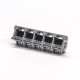 RJ12 6p6c Connector 90 Degree Socket DIP PCB Mount Plastic RJ12 6p6c Connector 90 Degree Socket DIP PCB Mount Plastic